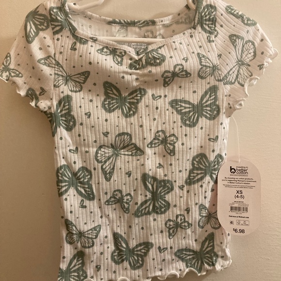 NWT 2 shirts, 2 shorts---Wonder nation XS 4-5 - Picture 5 of 16